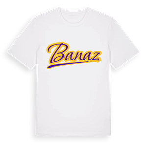 Banaz baseball t-shirt – ekologisk bomull t-shirt från Pinshirt