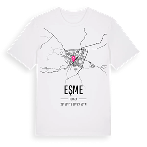 Eşme karta t-shirt – ekologisk bomull t-shirt från Pinshirt