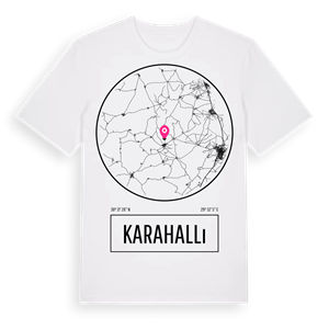 Karahallı t-shirt – ekologisk bomull t-shirt från Pinshirt
