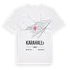 Karahallı karta t-shirt