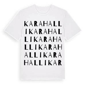 Karahallı ordlek t-shirt – ekologisk bomull t-shirt från Pinshirt