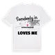 Någon i Kuyucak Mahallesi älskar mig t-shirt