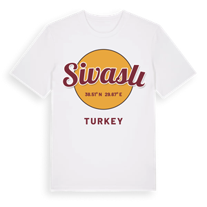 Sivaslı cirkel t-shirt – ekologisk bomull t-shirt från Pinshirt