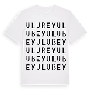 Ulubey ordlek t-shirt – ekologisk bomull t-shirt från Pinshirt