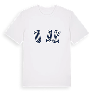 Uşak college t-shirt – ekologisk bomull t-shirt från Pinshirt