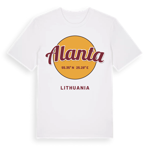 Alanta cirkel t-shirt – ekologisk bomull t-shirt från Pinshirt