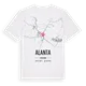 Alanta karta t-shirt