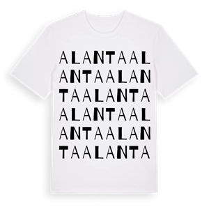 Alanta ordlek t-shirt – ekologisk bomull t-shirt från Pinshirt