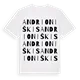 Andrioniškis ordlek t-shirt