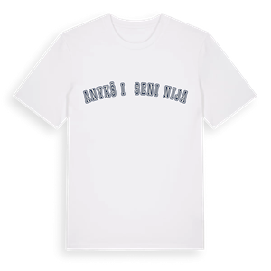 Anykščių seniūnija college t-shirt – ekologisk bomull t-shirt från Pinshirt