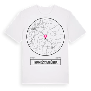 Inturkės seniūnija t-shirt – ekologisk bomull t-shirt från Pinshirt