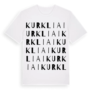 Kurkliai ordlek t-shirt – ekologisk bomull t-shirt från Pinshirt