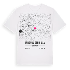 Mindūnų seniūnija karta t-shirt – ekologisk bomull t-shirt från Pinshirt