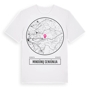 Mindūnų seniūnija t-shirt – ekologisk bomull t-shirt från Pinshirt