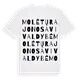 Molėtų rajono savivaldybė ordlek t-shirt