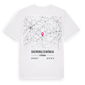 Skiemonių seniūnija karta t-shirt – ekologisk bomull t-shirt från Pinshirt