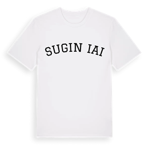 Suginčiai böjd t-shirt – ekologisk bomull t-shirt från Pinshirt