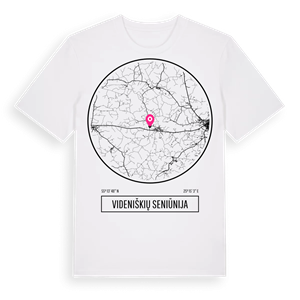 Videniškių seniūnija t-shirt – ekologisk bomull t-shirt från Pinshirt