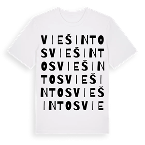 Viešintos ordlek t-shirt – ekologisk bomull t-shirt från Pinshirt