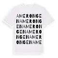 Amerongen ordlek t-shirt