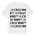 Amersfoort ordlek t-shirt