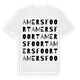 Amersfoort ordlek t-shirt