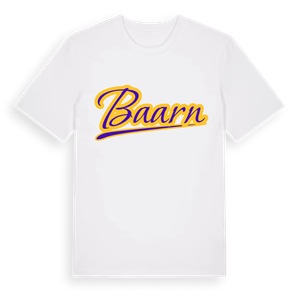 Baarn baseball t-shirt – ekologisk bomull t-shirt från Pinshirt