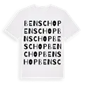 Benschop ordlek t-shirt