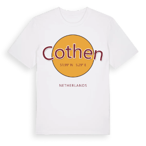 Cothen cirkel t-shirt – ekologisk bomull t-shirt från Pinshirt