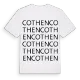 Cothen ordlek t-shirt