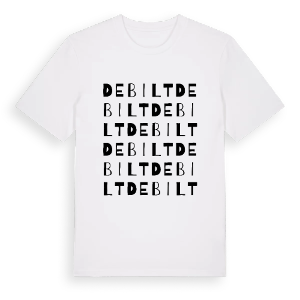 De Bilt ordlek t-shirt – ekologisk bomull t-shirt från Pinshirt