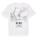 De Bilt karta t-shirt