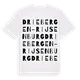 Driebergen-Rijsenburg ordlek t-shirt