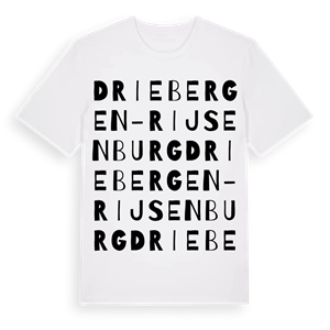 Driebergen-Rijsenburg ordlek t-shirt – ekologisk bomull t-shirt från Pinshirt