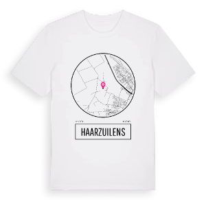 Haarzuilens t-shirt – ekologisk bomull t-shirt från Pinshirt