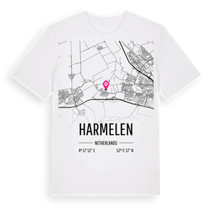 Harmelen karta t-shirt – ekologisk bomull t-shirt från Pinshirt
