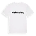 Hekendorp fetstil t-shirt