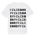 Hekendorp ordlek t-shirt