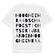 Hoogheemraadschap De Stichtse Rijnlanden ordlek t-shirt