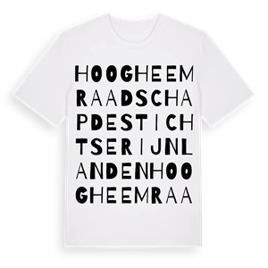 Hoogheemraadschap De Stichtse Rijnlanden ordlek t-shirt – ekologisk bomull t-shirt från Pinshirt
