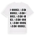 Hoogland ordlek t-shirt
