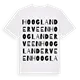 Hooglanderveen ordlek t-shirt