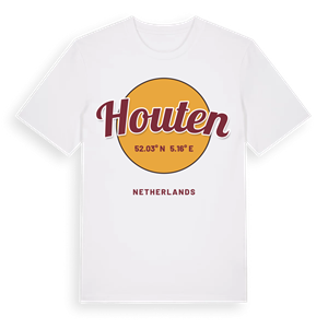 Houten cirkel t-shirt – ekologisk bomull t-shirt från Pinshirt