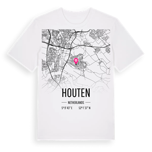 Houten karta t-shirt – ekologisk bomull t-shirt från Pinshirt
