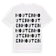 Houten ordlek t-shirt