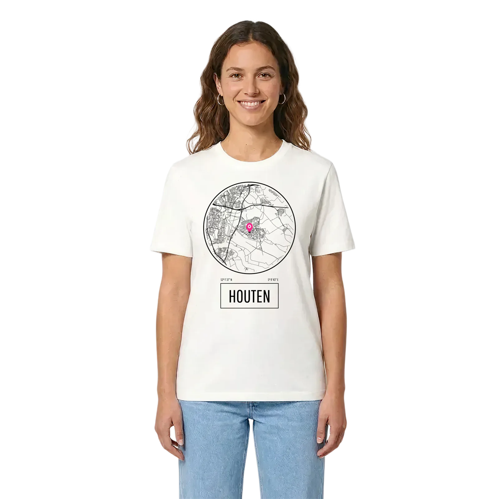 Houten t-shirt – White, i miljö