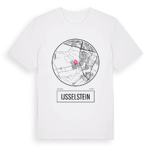 IJsselstein t-shirt – ekologisk bomull t-shirt från Pinshirt
