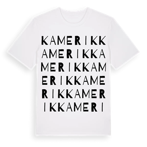 Kamerik ordlek t-shirt – ekologisk bomull t-shirt från Pinshirt