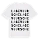 Lage Vuursche ordlek t-shirt