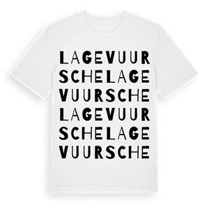 Lage Vuursche ordlek t-shirt – ekologisk bomull t-shirt från Pinshirt